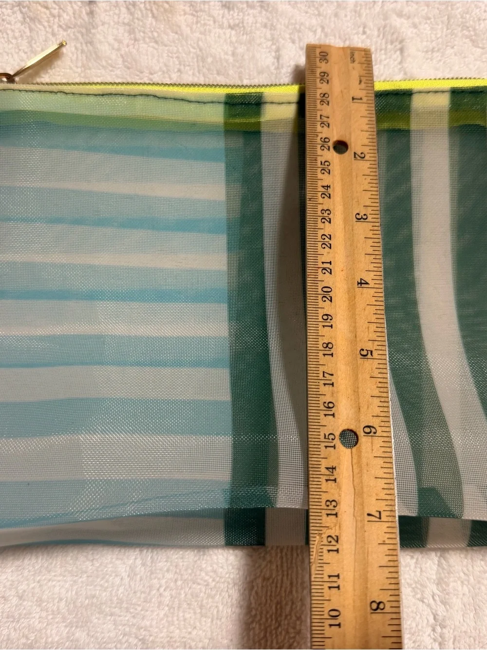 Green Sherpa Laptop Sleeve bag 15 inch with Colorful Badge Accents